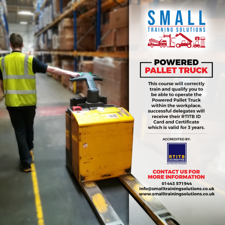 Powered Pallet Truck training cardiff