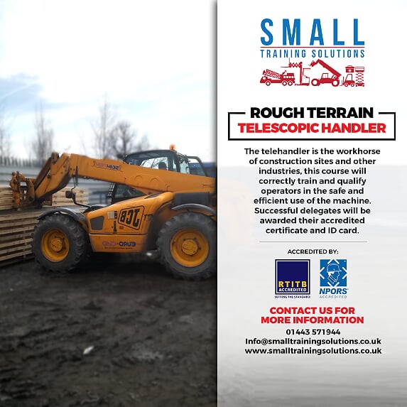 Telehandler training cardiff swansea merthyr tydfil newport bristol